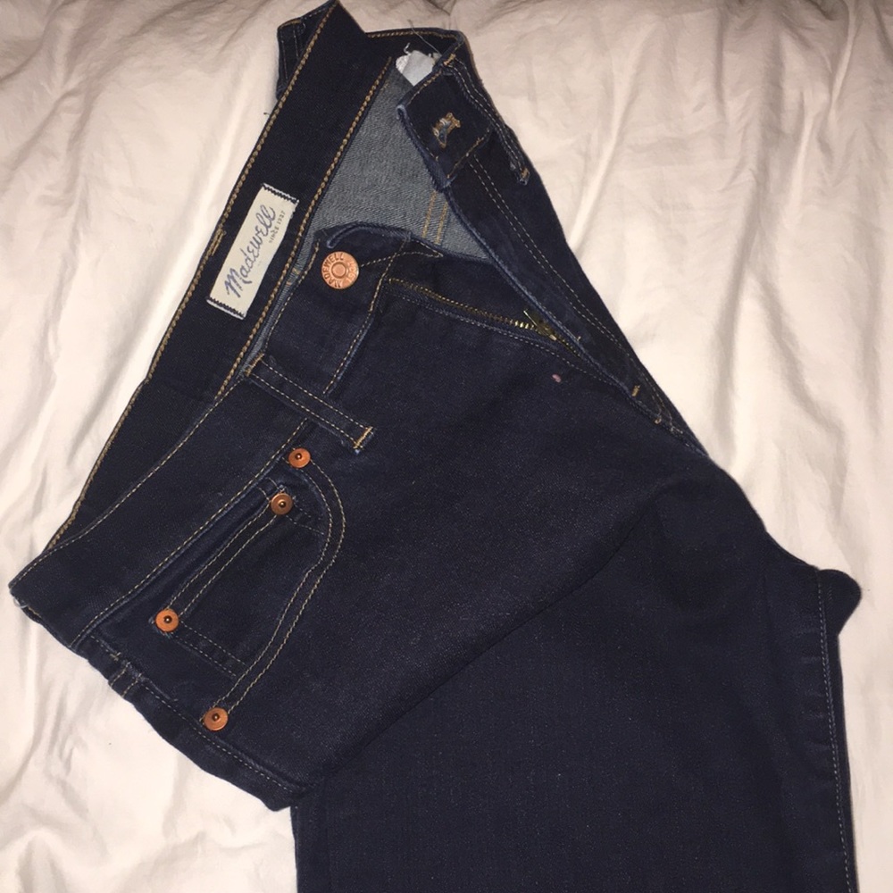 Madewell Dark wash jeans